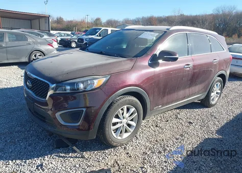 2017 Kia Sorento 3.3L Lx from USA, damaged, VIN 5XYPGDA54HG316714